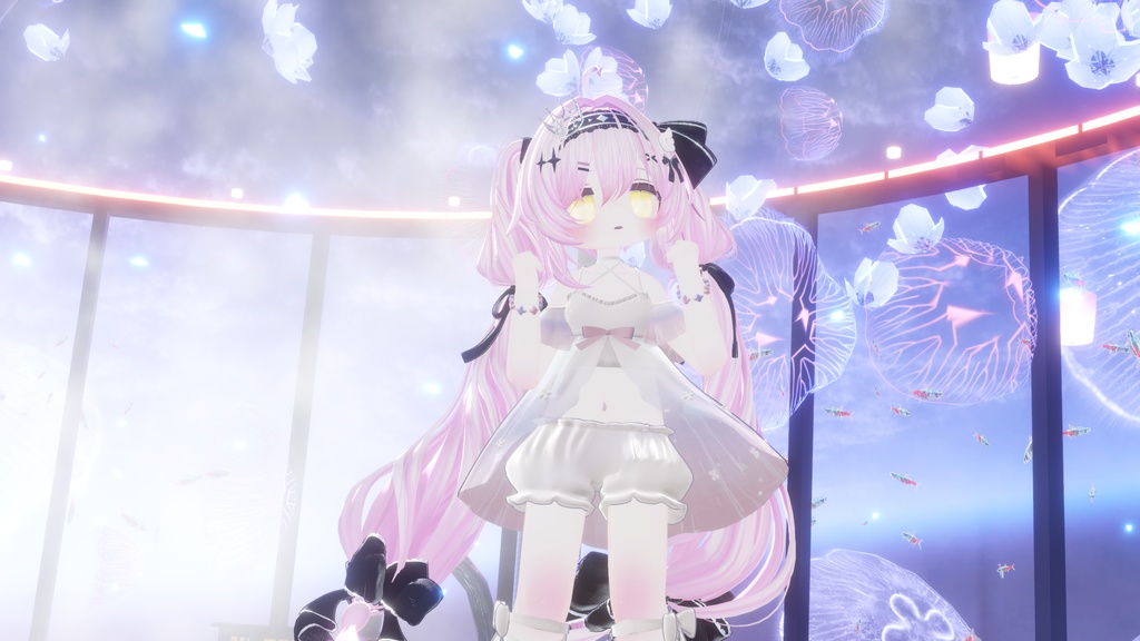 まめふれんず&ネメシスちゃん用VRC向衣装&髪型 ふらふぃー とっぴんぐ-fluffy topping #mumu_shop