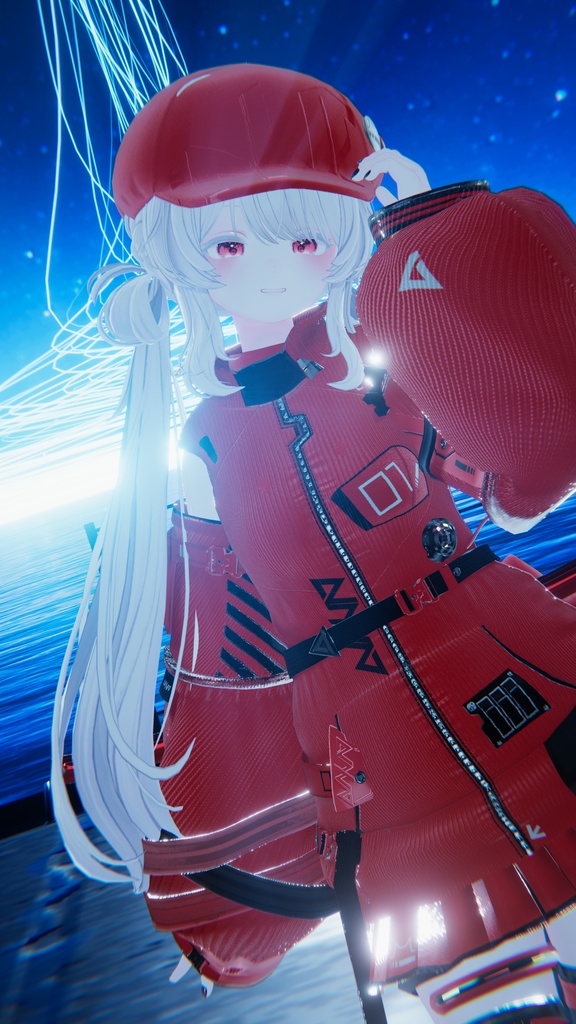 62アバター相当 サイバーパンク衣装 -LynxnyL-リンクスニル (VRChat向け衣装)#mumu_shop