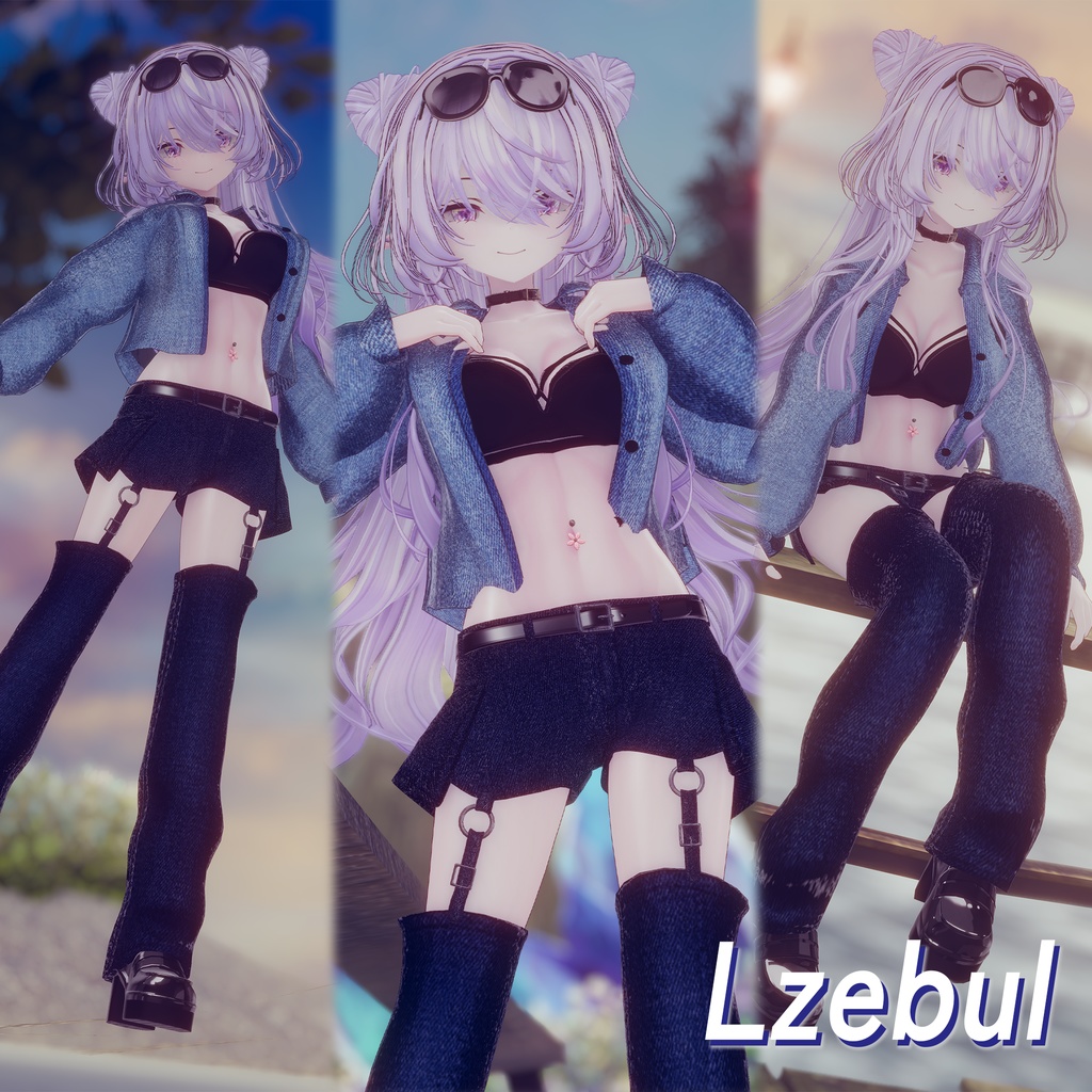 26アバター対応VRC向衣装  Urban Layerアーバンレイヤー-(VRChat向け衣装) #mumu_shop