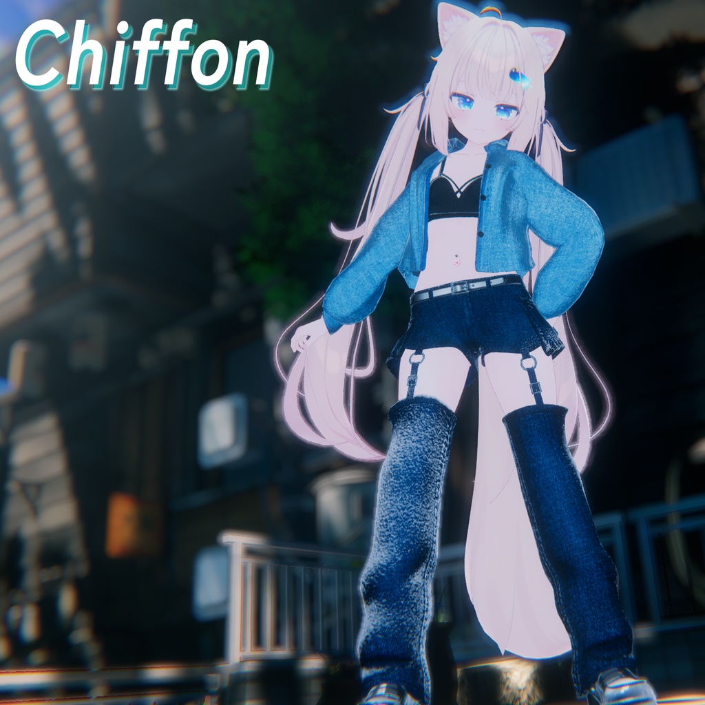 26アバター対応VRC向衣装  Urban Layerアーバンレイヤー-(VRChat向け衣装) #mumu_shop