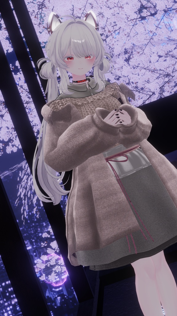 108アバター相当 デートコーデ-Furry Petite-ファリーペティート (VRChat向け衣装)#mumu_shop