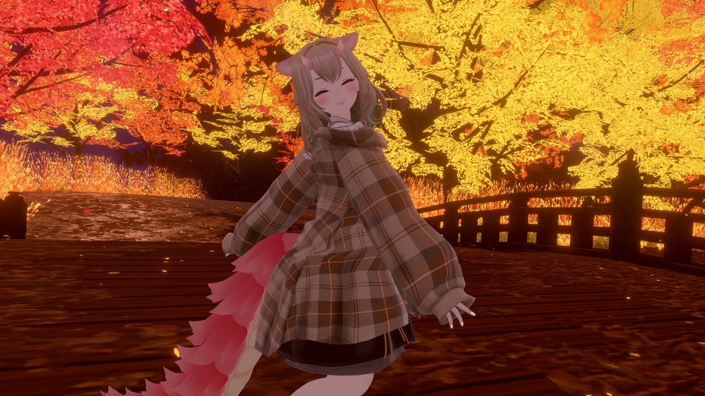 108アバター相当 デートコーデ-Furry Petite-ファリーペティート (VRChat向け衣装)#mumu_shop