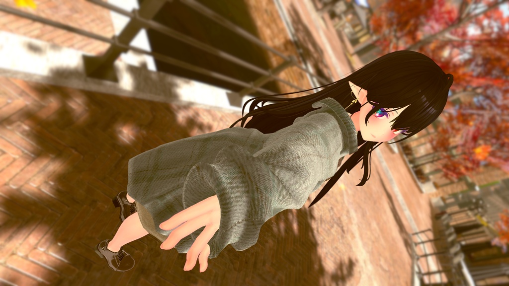 108アバター相当 デートコーデ-Furry Petite-ファリーペティート (VRChat向け衣装)#mumu_shop