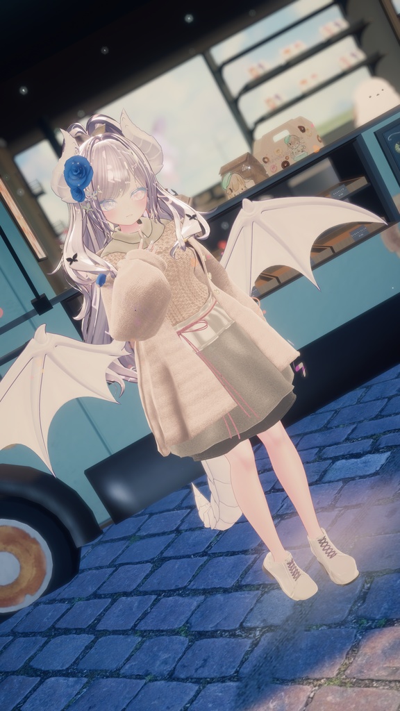 108アバター相当 デートコーデ-Furry Petite-ファリーペティート (VRChat向け衣装)#mumu_shop