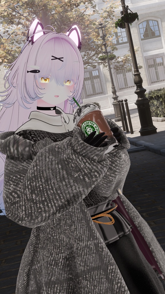 108アバター相当 デートコーデ-Furry Petite-ファリーペティート (VRChat向け衣装)#mumu_shop