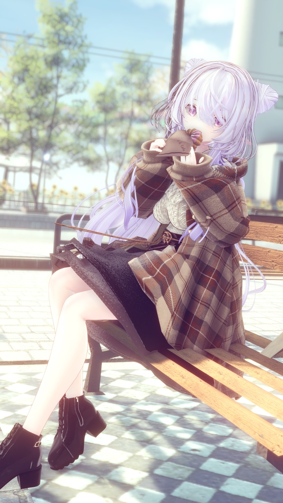 108アバター相当 デートコーデ-Furry Petite-ファリーペティート (VRChat向け衣装)#mumu_shop