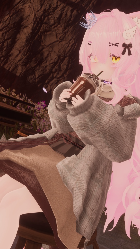 108アバター相当 デートコーデ-Furry Petite-ファリーペティート (VRChat向け衣装)#mumu_shop