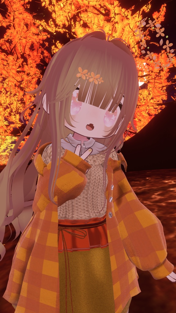 108アバター相当 デートコーデ-Furry Petite-ファリーペティート (VRChat向け衣装)#mumu_shop