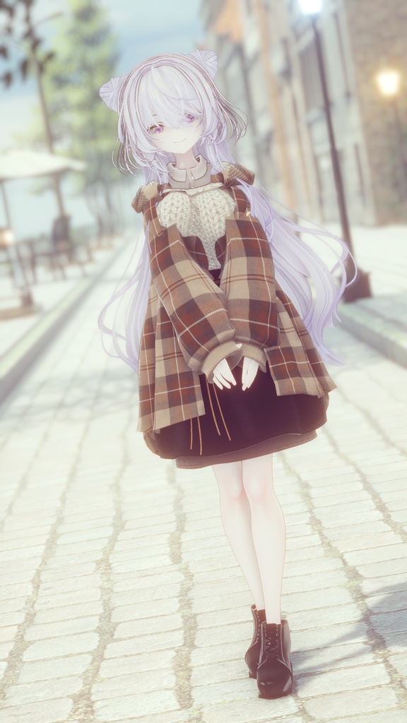 108アバター相当 デートコーデ-Furry Petite-ファリーペティート (VRChat向け衣装)#mumu_shop