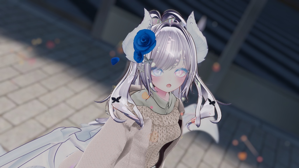 108アバター相当 デートコーデ-Furry Petite-ファリーペティート (VRChat向け衣装)#mumu_shop