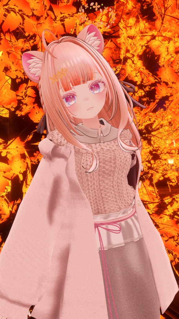 108アバター相当 デートコーデ-Furry Petite-ファリーペティート (VRChat向け衣装)#mumu_shop