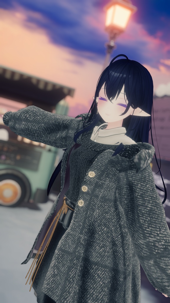 108アバター相当 デートコーデ-Furry Petite-ファリーペティート (VRChat向け衣装)#mumu_shop