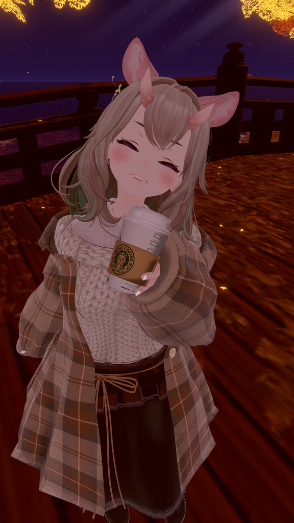 108アバター相当 デートコーデ-Furry Petite-ファリーペティート (VRChat向け衣装)#mumu_shop