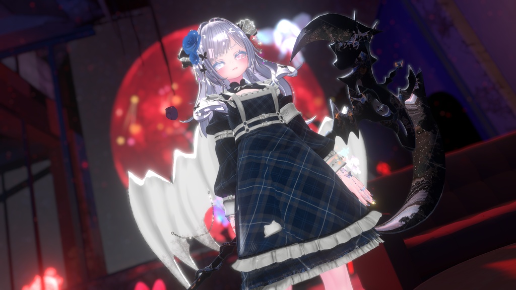 100アバター相当天使&悪魔コーデ ディアベルム&セラフィン Diabellum & Seraphine(VRChat向衣装)#mumu_shop