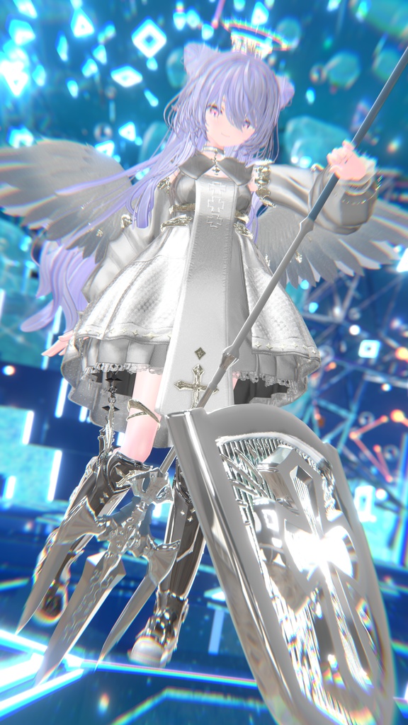 100アバター相当天使&悪魔コーデ ディアベルム&セラフィン Diabellum & Seraphine(VRChat向衣装)#mumu_shop