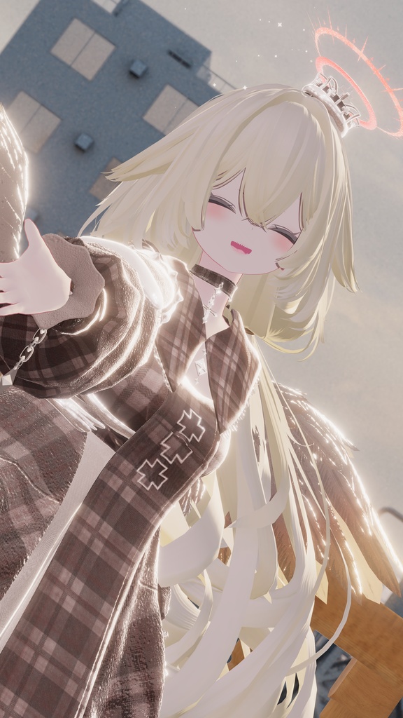 100アバター相当天使&悪魔コーデ ディアベルム&セラフィン Diabellum & Seraphine(VRChat向衣装)#mumu_shop