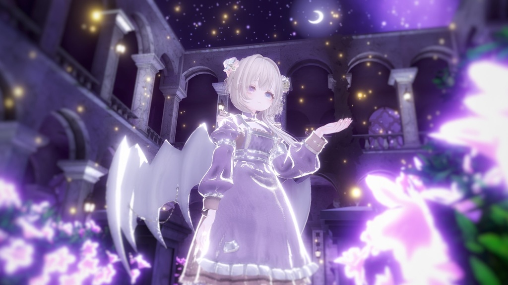 100アバター相当天使&悪魔コーデ ディアベルム&セラフィン Diabellum & Seraphine(VRChat向衣装)#mumu_shop