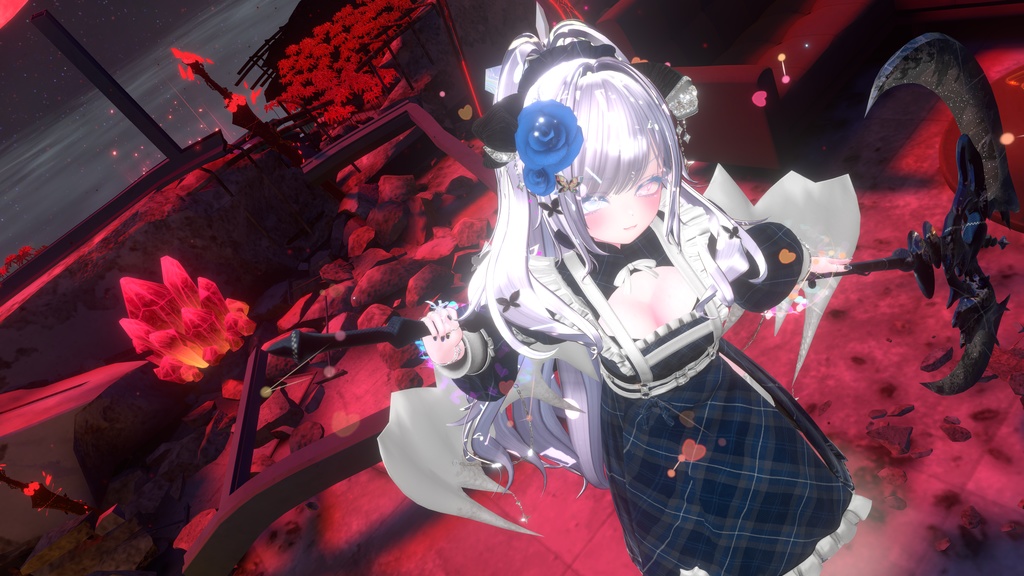 100アバター相当天使&悪魔コーデ ディアベルム&セラフィン Diabellum & Seraphine(VRChat向衣装)#mumu_shop