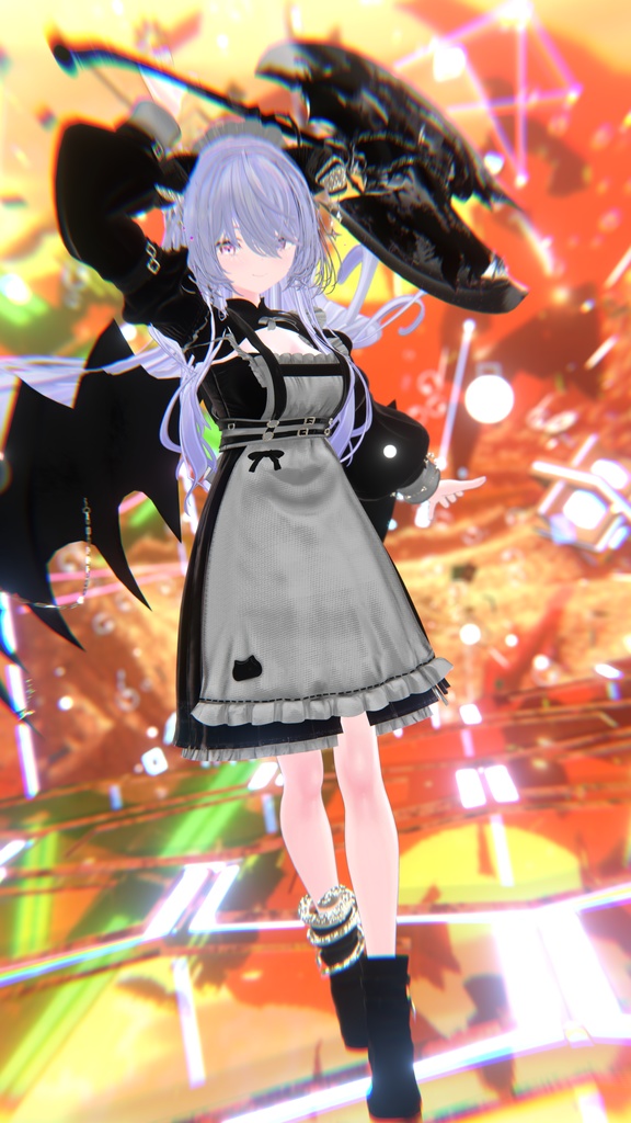 100アバター相当天使&悪魔コーデ ディアベルム&セラフィン Diabellum & Seraphine(VRChat向衣装)#mumu_shop