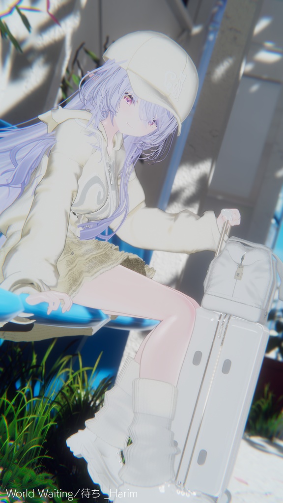 74アバター相当空港コーデ フェリクサ Felixa(VRChat向衣装)#mumu_shop