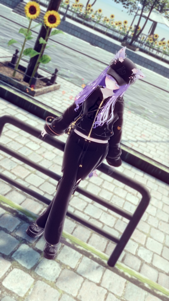 74アバター相当空港コーデ フェリクサ Felixa(VRChat向衣装)#mumu_shop