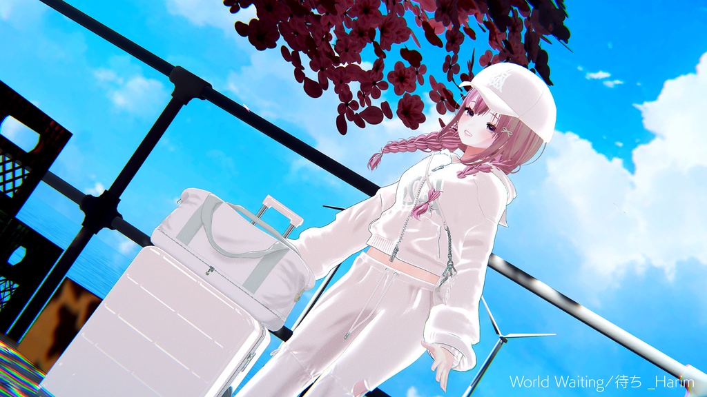 74アバター相当空港コーデ フェリクサ Felixa(VRChat向衣装)#mumu_shop