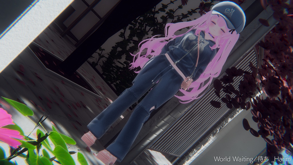 74アバター相当空港コーデ フェリクサ Felixa(VRChat向衣装)#mumu_shop