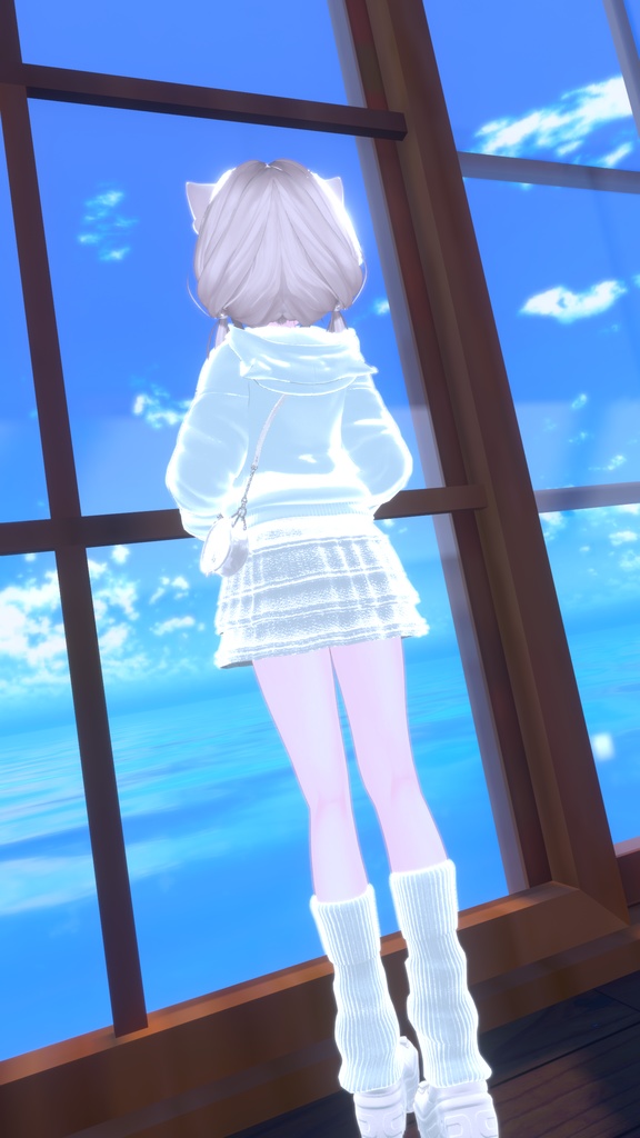 74アバター相当空港コーデ フェリクサ Felixa(VRChat向衣装)#mumu_shop