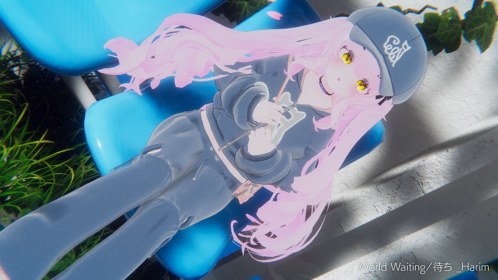 74アバター相当空港コーデ フェリクサ Felixa(VRChat向衣装)#mumu_shop