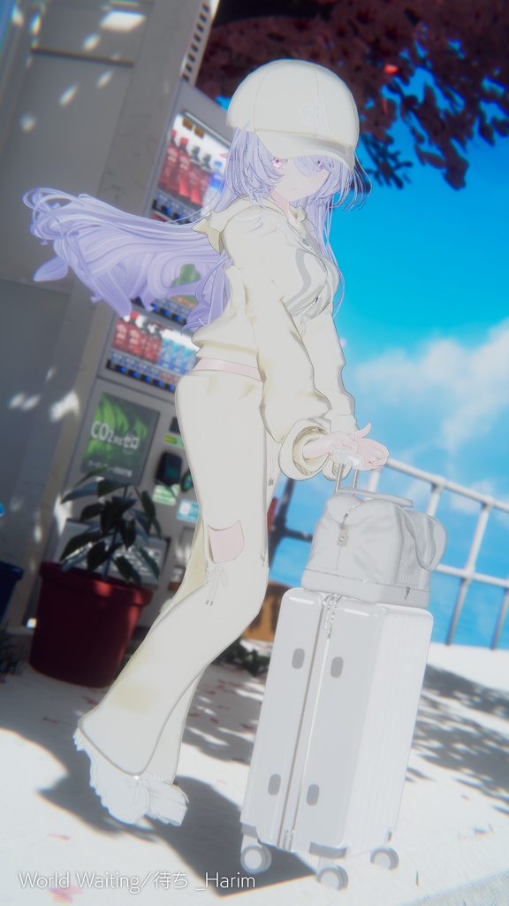 74アバター相当空港コーデ フェリクサ Felixa(VRChat向衣装)#mumu_shop