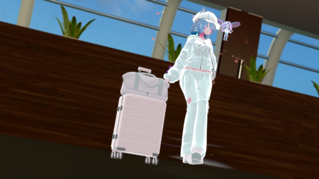 74アバター相当空港コーデ フェリクサ Felixa(VRChat向衣装)#mumu_shop