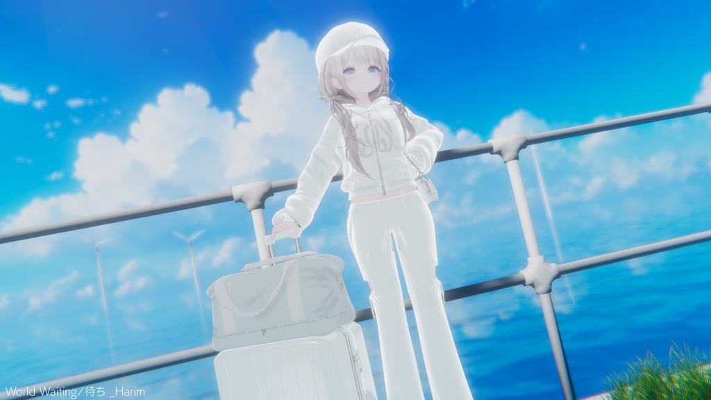 74アバター相当空港コーデ フェリクサ Felixa(VRChat向衣装)#mumu_shop