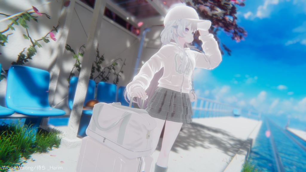 74アバター相当空港コーデ フェリクサ Felixa(VRChat向衣装)#mumu_shop