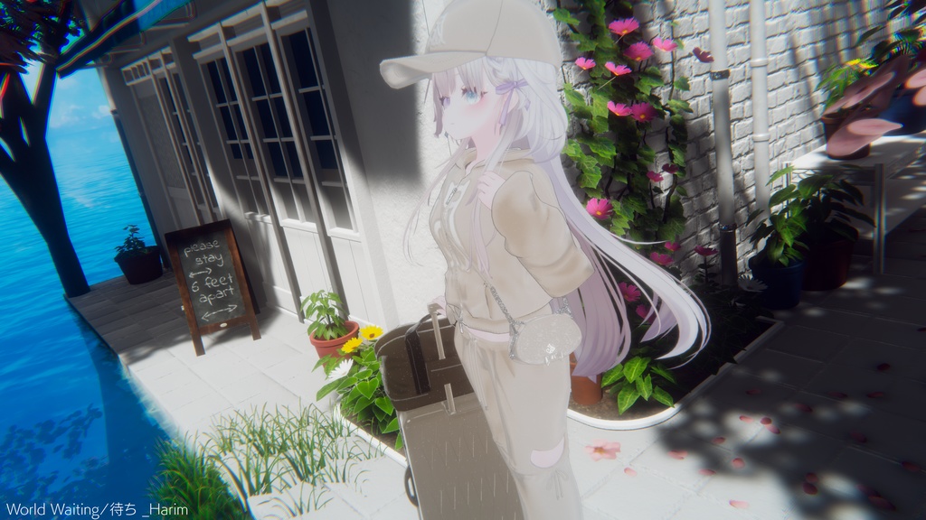 74アバター相当空港コーデ フェリクサ Felixa(VRChat向衣装)#mumu_shop