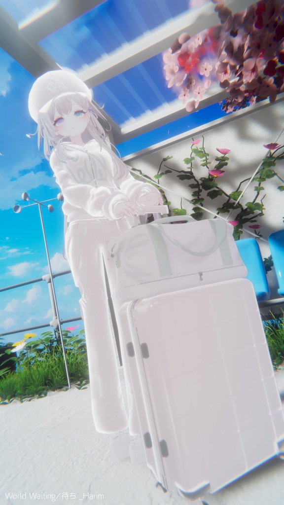 74アバター相当空港コーデ フェリクサ Felixa(VRChat向衣装)#mumu_shop