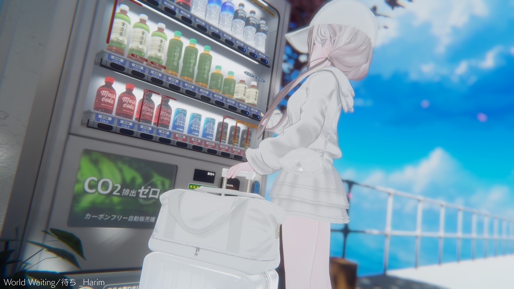 74アバター相当空港コーデ フェリクサ Felixa(VRChat向衣装)#mumu_shop
