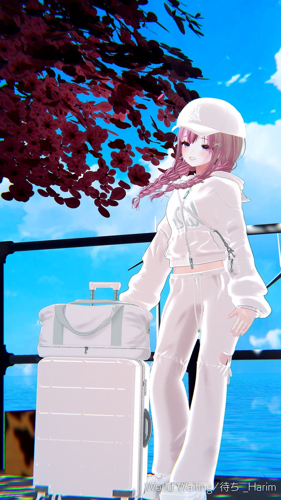 74アバター相当空港コーデ フェリクサ Felixa(VRChat向衣装)#mumu_shop