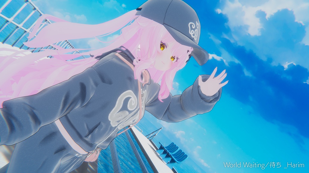 74アバター相当空港コーデ フェリクサ Felixa(VRChat向衣装)#mumu_shop