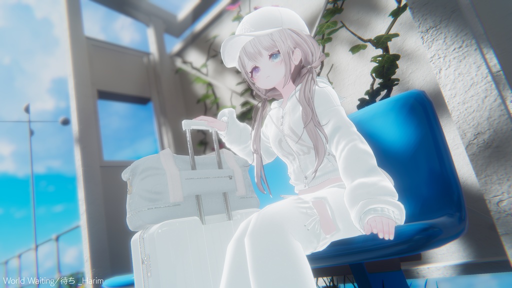 74アバター相当空港コーデ フェリクサ Felixa(VRChat向衣装)#mumu_shop