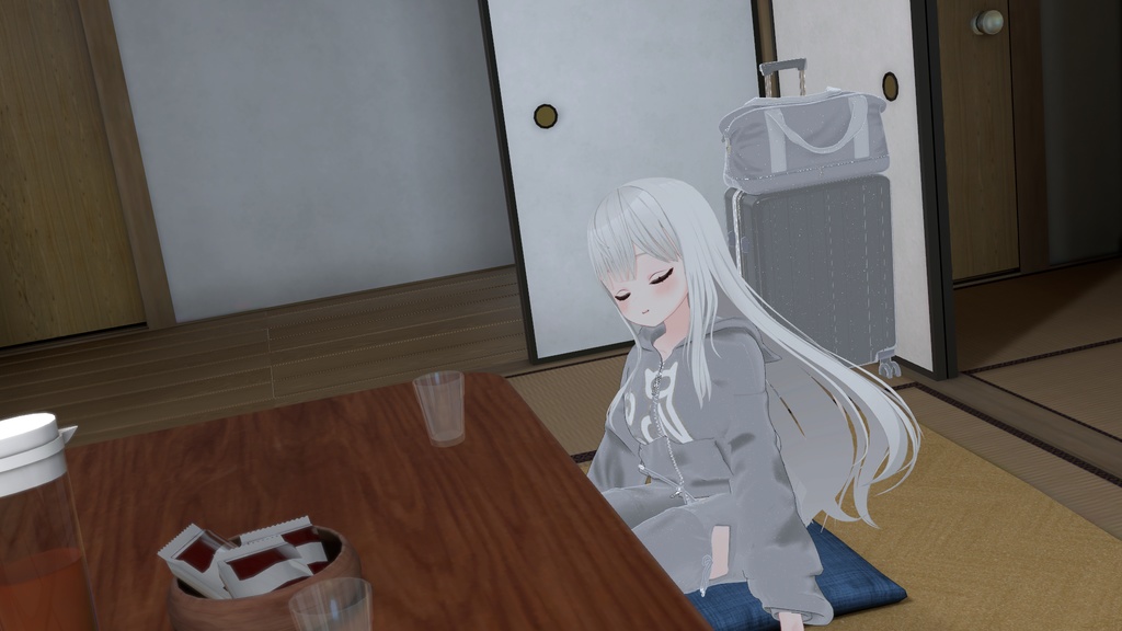 74アバター相当空港コーデ フェリクサ Felixa(VRChat向衣装)#mumu_shop