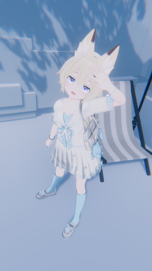 104アバター相当制服コーデ さくらいろひまりねこ(26バリエーション、VRChat向衣装)#mumu_shop