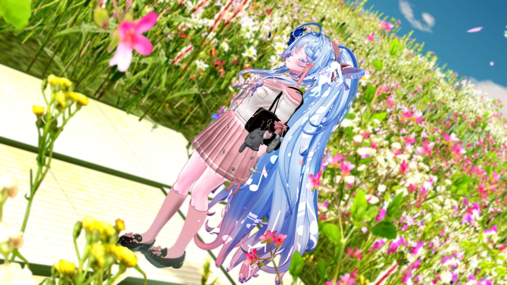 104アバター相当制服コーデ さくらいろひまりねこ(26バリエーション、VRChat向衣装)#mumu_shop