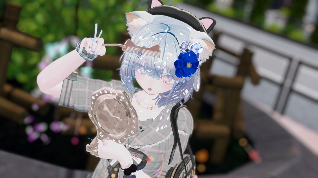 104アバター相当制服コーデ さくらいろひまりねこ(26バリエーション、VRChat向衣装)#mumu_shop