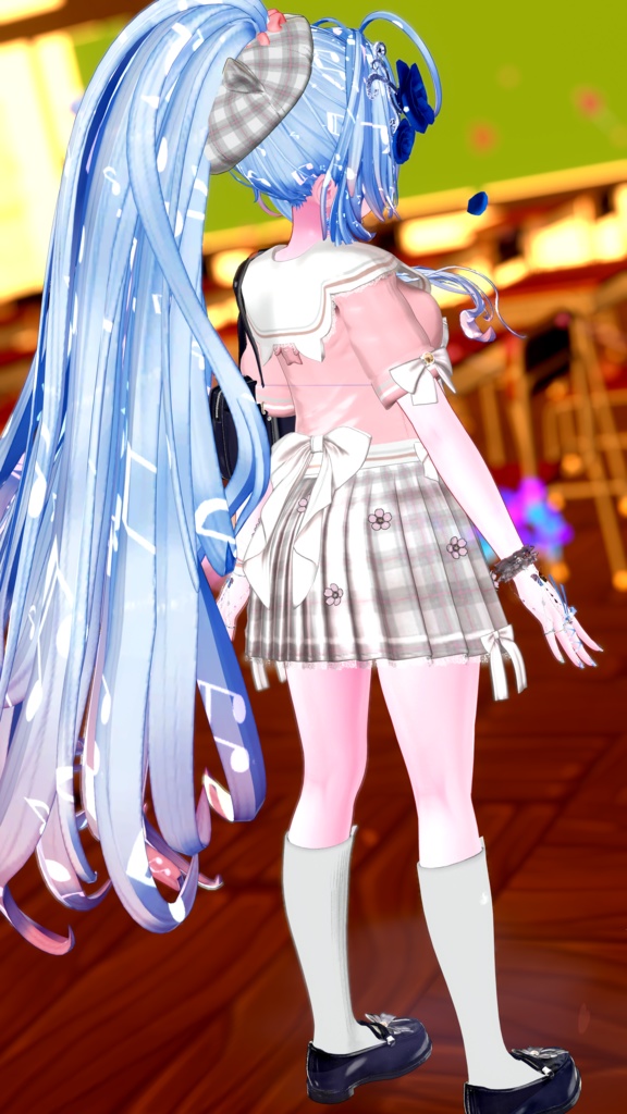 104アバター相当制服コーデ さくらいろひまりねこ(26バリエーション、VRChat向衣装)#mumu_shop