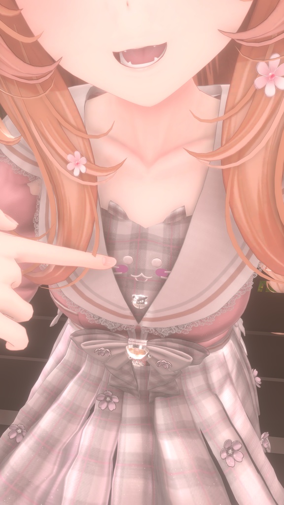 104アバター相当制服コーデ さくらいろひまりねこ(26バリエーション、VRChat向衣装)#mumu_shop