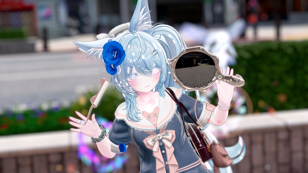 104アバター相当制服コーデ さくらいろひまりねこ(26バリエーション、VRChat向衣装)#mumu_shop