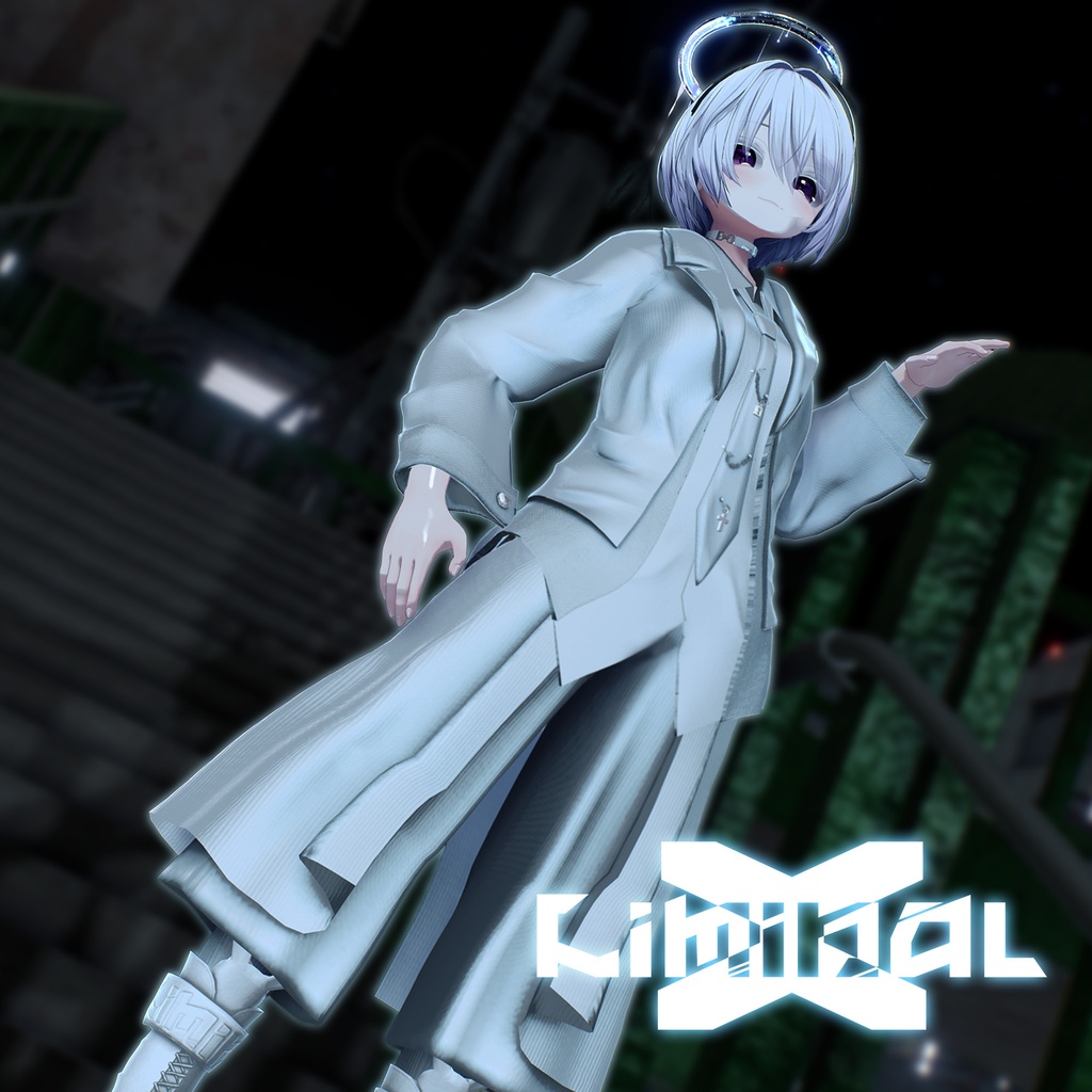 21アバター相当対応Liminal-Xリミナルクロス(VRChat向衣装)#mumu_shop