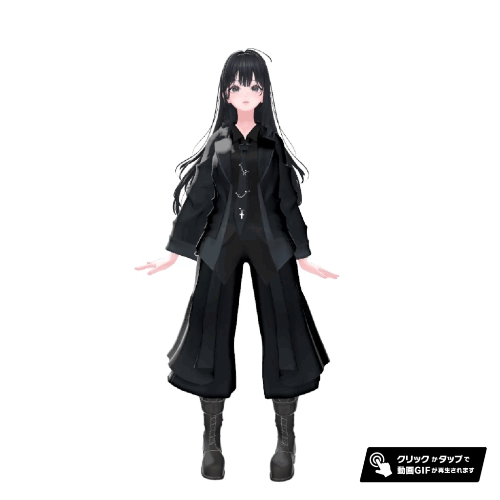 21アバター相当対応Liminal-Xリミナルクロス(VRChat向衣装)#mumu_shop