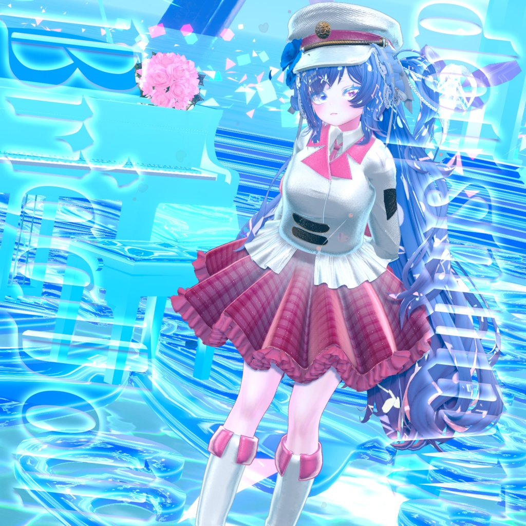 42アバター相当 軍服風アイドル衣装 Brigadoll-ブリガドール #mumu_shop
