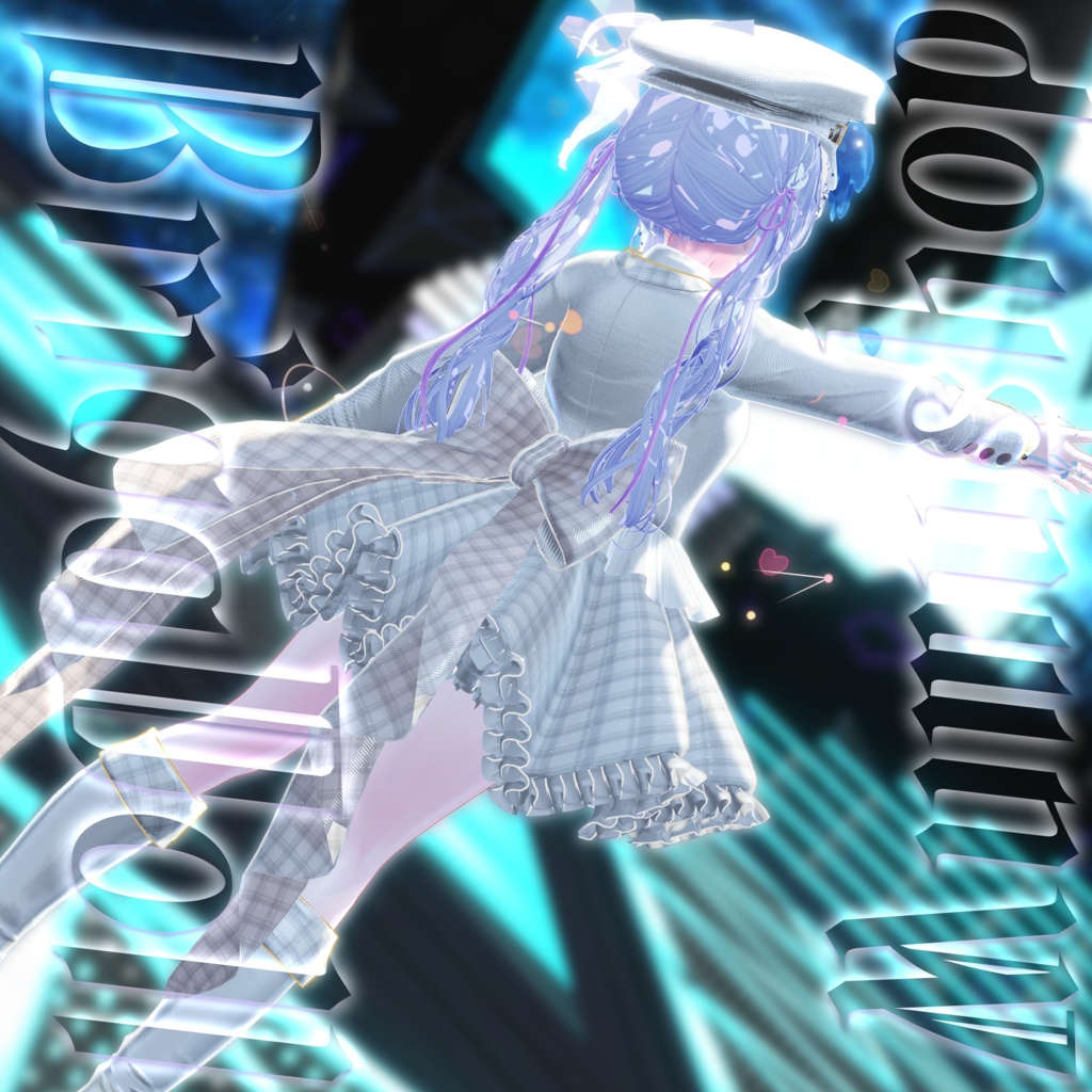 42アバター相当 軍服風アイドル衣装 Brigadoll-ブリガドール #mumu_shop